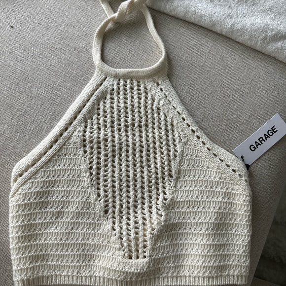 Garage halter tie crotchet top (brand new with tags) - Picture 2 of 5